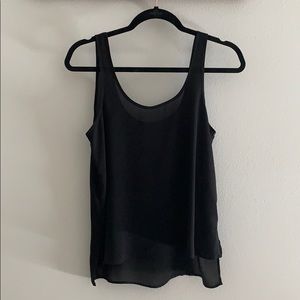 Topshop Chiffon Tank